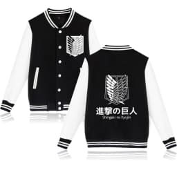 2022 Japanese Anime Attack on Titan Shingeki No Kyojin Jacket Hoodies Men Unisex Oversized Funny Cartoon Sweatshirt Hoody Male