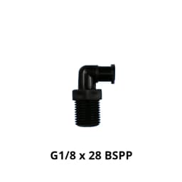 5PCS/lot Plastic Polypropylene Luer Lock Adapter Luer Lock to Thread 1/4-28UNF,10-32UNF,M6,M5,G1/8