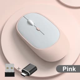 Wireless Mouse Rechargeable Mouse Gamer Dual Modes Bluetooth-compatible 2.4G USB Mice For Laptop Pad Tablet PC Macbook Mause