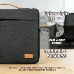 Laptop Sleeve 13 14 15 16 inch Laptop Case for MacBook Pro 13 14 Large Capacity Top Handle Business Slim Computer Bag
