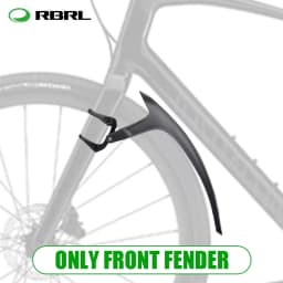 RBRL Bicycle Mudguard Gravel Wings 700c Universal Mudguard Bicycle 28 Inch Adjustable and Easy to Install Mudguard for Road Bike