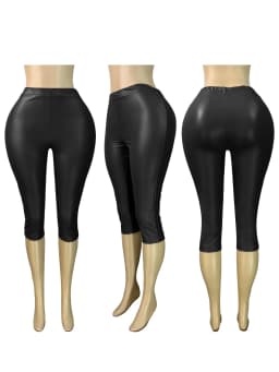 FAGADOER Sexy Leather Patchwork Shorts for Woman Solid Color High Waist Elasticity Shorts Female Streetwear Bottoms 2025 New