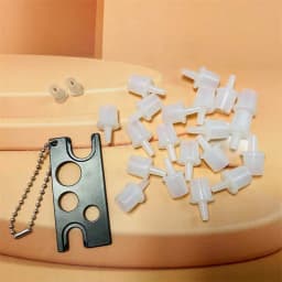 23pcs Lash Extension Glue Caps Opener Glue Pins Lash Glue Adhesive Rescue Kit Accessories For Eyelash Extensions