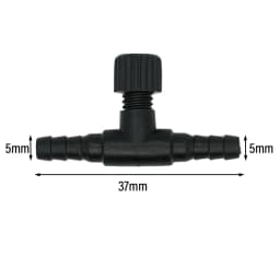 10/20pcs Aquarium Air Flow Control Valve Tap Fish Tank Air Water Flow Regulator Hose Connector Control Valve For 5mm Oxygen Tube
