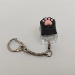 Cute Cat Claw Key Chain Key Ring Fingertip Decompression Pressure Toy Keycap Tester Back Bag Pendant Festival Couples Gift