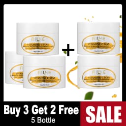 AILKE Vitamin C Brightening Face Cream, Hydration, Moisturizing, Anti-Wrinkles, with Collagen, Lightweight Texture, Non-Greasy