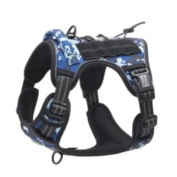 Reflective Tactical Harness For Large Small Dogs Training Vest Leash Pet Harness And Leash Set For Dog Outdoor Adjustable Padded