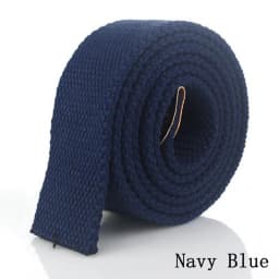 Belts For Man Canvas Belt Width 3.8cm Thickness 4mm Country Style Western Wear Belt Jeans Belts Fashion Belts (No Buckle)