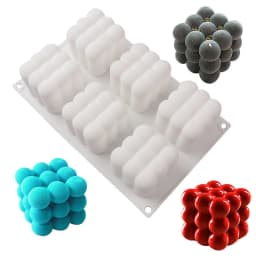 Mousse Cake Silicone Mold Onion Flower Rose Square Round Pastry Baking Tool For Dessert Soap Candle Making Supplies Chocolate