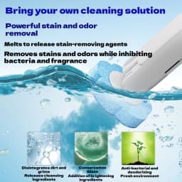 18/36Pcs Toilet Brush With Disposable Replacement Head Kits Upgrade Long Handle Bathroom Cleaning Brush For Home Wc Accessories