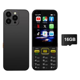 SERVO F6 Ultra 4G LTE Android Phone 2.8" Touch Screen Camera Flashlight Play Store 2GB+16GB 2200mAh Dual SIM Button Smartphone