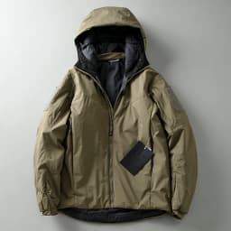 Tech Cotton Three-Proof Fabric Outdoor Hooded Cotton Jacket Men's Winter Casual Loose Fit Basic Popular Color Coat
