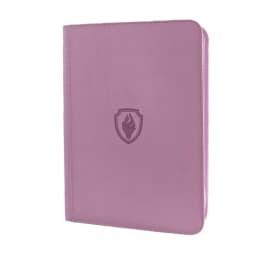 9 Pocket Zipper Card Binder, 360 Trading Card Holder Book, Premium PU Cover Zip Binder for Cards, Durable Side Loading Card