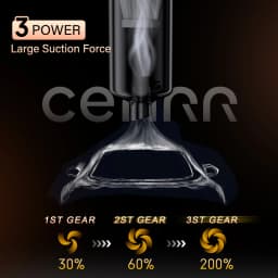CENRR Mini Car Vacuum Cleaner Powerful Portable Cleaning Machine for Car Strong Suction Wireless Handheld Vacuum Cleaner for Car