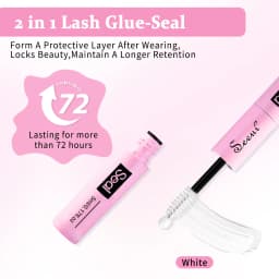 SEEUI DIY Eyelash Extension Bond & Seal Strong Hold Gentle Comfortable Lash Adhesive for All Day Wear For Use 2 in 1