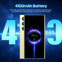 FUFFI S26 Pro Smartphone Android 12GB RAM 512GB ROM 6.8 Inch Cellphone 720x1600HD 8+20MP 4100mAh Battery 5G Network Mobile Phone