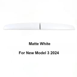 Dashboard Panel for Tesla Model 3 Highland Air Vents White Interior Decorative Shell Cover Sticker Trim Carbon Car Modifications