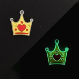 1PCS Luminous Shoe Charms Set for Clog Sandals Decoration DIY Shoe Charm Pins for Men Women Kids Letters Rainbow Food