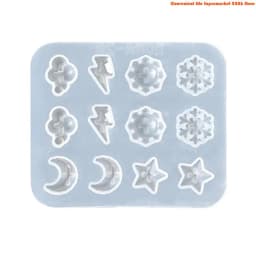 E06E Designs and Craft Supplies Unique Elegant Earrings with Versatile Silicone Mould for Jewelry Lovers Daily Use