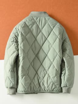 Lightweight Warm Stiched Cotton Jacket Baseball Collar Winter Men's Comfortable Windproof Cold-resistant Layering Cotton Coat