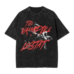 Men's The Vampire Lestat T-Shirts Top Tees Beach Y2K Casual Short-Sleeve T Shirt Crewneck Trending Casual Tee Shirt Cheap