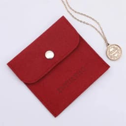 50 Personalized Logo Size Microfiber Jewelry Gift Pouch Velvet Snap Button Rings Earrings Packaging Organizer Wedding Favors Bag
