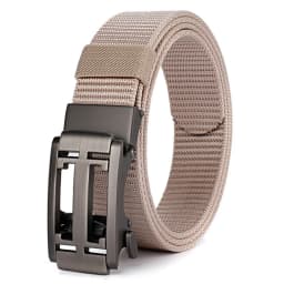 Unisex Tactical Belt 4 mm Thick 3.5 cm Wide Casual Canvas Belt Outdoor Alloy Automatic Buckle Belt