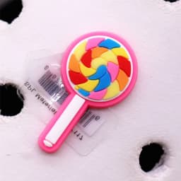 1Pc 3D Sweet Dessert Clog Charms Candy Kawaii Cute Yummy Bakery Icecream Waffle Cupcake Trendy Hole Shoes Accessories Decor Gift
