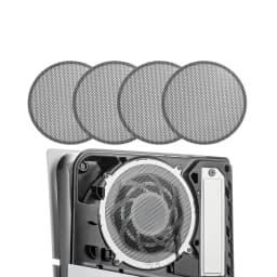 4PCS For PS5 Slim Heatsink Fan Dust Filter Breathable Ventilation Dustproof with Cooling Vents for PS5 Slim Game Accessories
