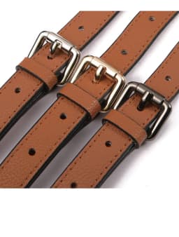 Genuine leather bag strap Adjustable strap crossbody guitar shoulder bag Replacement belt Togo leather
