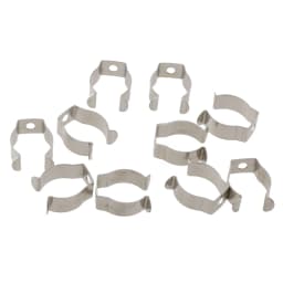 10pcs Heavy Duty Narrow Base Tool Spring Terry Clips Heavy Duty Tool Storage Hangers For Garages Sheds Hardwares