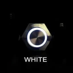 YUESHUN 19mm 10A 15A 20A Large Current Metal Momentary Latching Push Button 1NO Ring LED 12V 220V  Light Switches