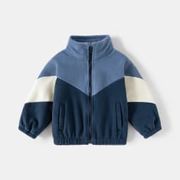 Boys Jackets for Kids 1 to 2 3 4 5 6 7 Years Winter Toddler Boy Polar Fleece Thicke Warm Outerwear Zipper Coats Children Clothes