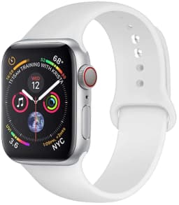 Strap For Apple Watch band 45mm 44mm 41mm 42mm 40mm 49mm 38mm Silicone correa bracelet iWatch series 9 8 5 4 3 8 6 SE 7 Ultra
