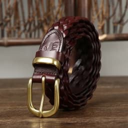 3.0 Cm Pure Cowhide Genuine Leather for Men Women High Quality Jeans Pin Buckle Knit Couple Belts Cowboy Ladies Fashion Designer