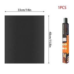 BBQ Grill Mat Non-stick Reusable Heat Resistant Extra Thick Pad Oven Liners Baking Mats Easy Clean Kitchen Outdoor Barbecue Tool