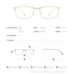 FONEX Alloy Glasses Frame Men Full-Rim Frames High-end Quality Square Eyeglasses Ultralight-Weight Korean Japanese Eyewear 8105