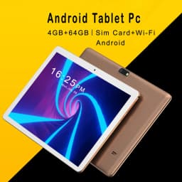 New 10.1 Inch Tablet PC 4G+64GB Global Tablete 3G Phone Call Dual SIM Card or WIFI Google Play Tablets For Laptop