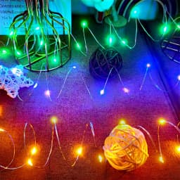 USB LED String Lights Led Copper Silver Wire Fairy Lights Waterproof 5/10/20M Garland For Christmas Wedding Party Decoration