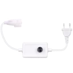 COB Led Strip Light Fix Clips Connector Accessories 220V EU LED Strip Plug For cob 360LEDs 12mm Light Strip Connector 2pin