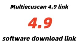 New Multiecuscan V4.8&4.9&5.2 For Fiat/Chrysler/Dodge/Jeep/Suzuki Scanner Software 4.8+ ELM327+Flat adapter Registered Unlimite