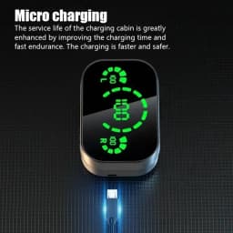 Wireless Bluetooth 5.4 Earbuds Semi-in-ear Design Endurance Battery Earphones With Mic Display Companion for Active Lifestyles