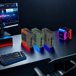 Topton Gaming Mini PC AMD Ryzen 7 8745HS R5 7640HS ES USB4.0 Dual LAN 2xDDR5 Windows 11 Pro Office Nuc Box Mini Computer