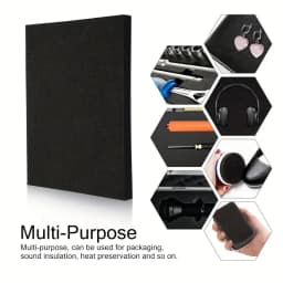 Shock-Absorbing Foam Pad Polyurethane Sponge Sheet Toolbox Cuttable Shadow Foam Insert Hard Case Sponge Board Tools Organizer