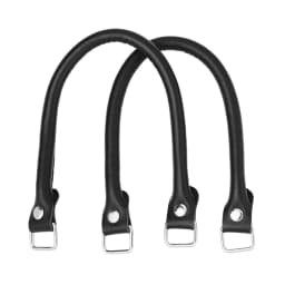 1Pair 38cm Genuine Leather Bag Straps Belts DIY Replacement Handbag Purse Handle Bag Accessories Coffee Black Bags Straps Belts