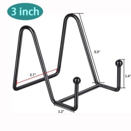 Iron Art Magazine Display Stand Dish Rack Plate Bowl Picture Frame Photo Book Pedestal Holder Home Decoration Storage Ornaments