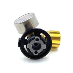 Butane Bottle Flame Arrestor Copper Flame Trap Gas Pressure Reducing Valve Snap-On Safety Valve For Portable Gas Cylinders