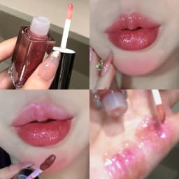 Herorange Star Shine Glitter Lip Gloss Shimmer Fine Glitter Long Lasting Moisturizing Non Sticky Glossy Lip Makeup
