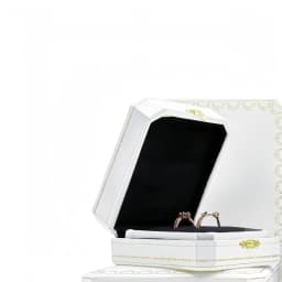 Customizable LOGO Vintage Octagonal Gold Text Storage Box Ring Earnail Bracelet Jewelry Packaging Case Collection Storage Box