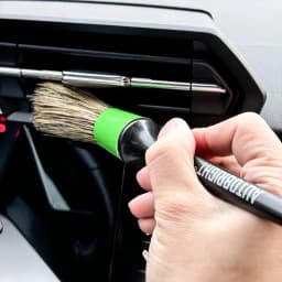 AUTOBRIGHT Car Wash Brush Set 5pcs Cleaning Brush Set Air Outlet Soft Bristle Interior Detail Brush Acid and Alkali Resistant